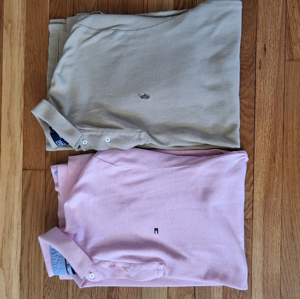 Polo and Tommy Hilfiger polo shirt bundle